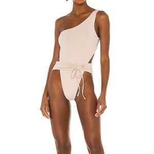 NEW Riot Swim Maddox One Piece in Coconut Size XS REVOLVE